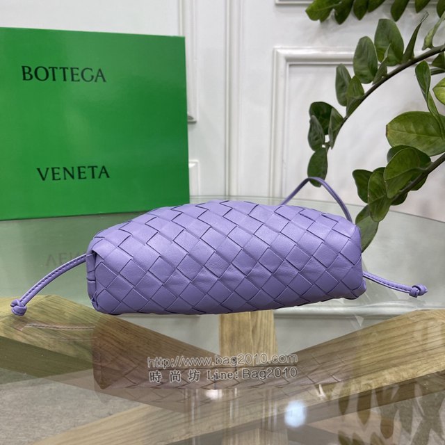 Bottega veneta高端女包 98061 寶緹嘉粗格編織羊皮雲朵POUCH手拿包 BV經典款女包  gxz1159